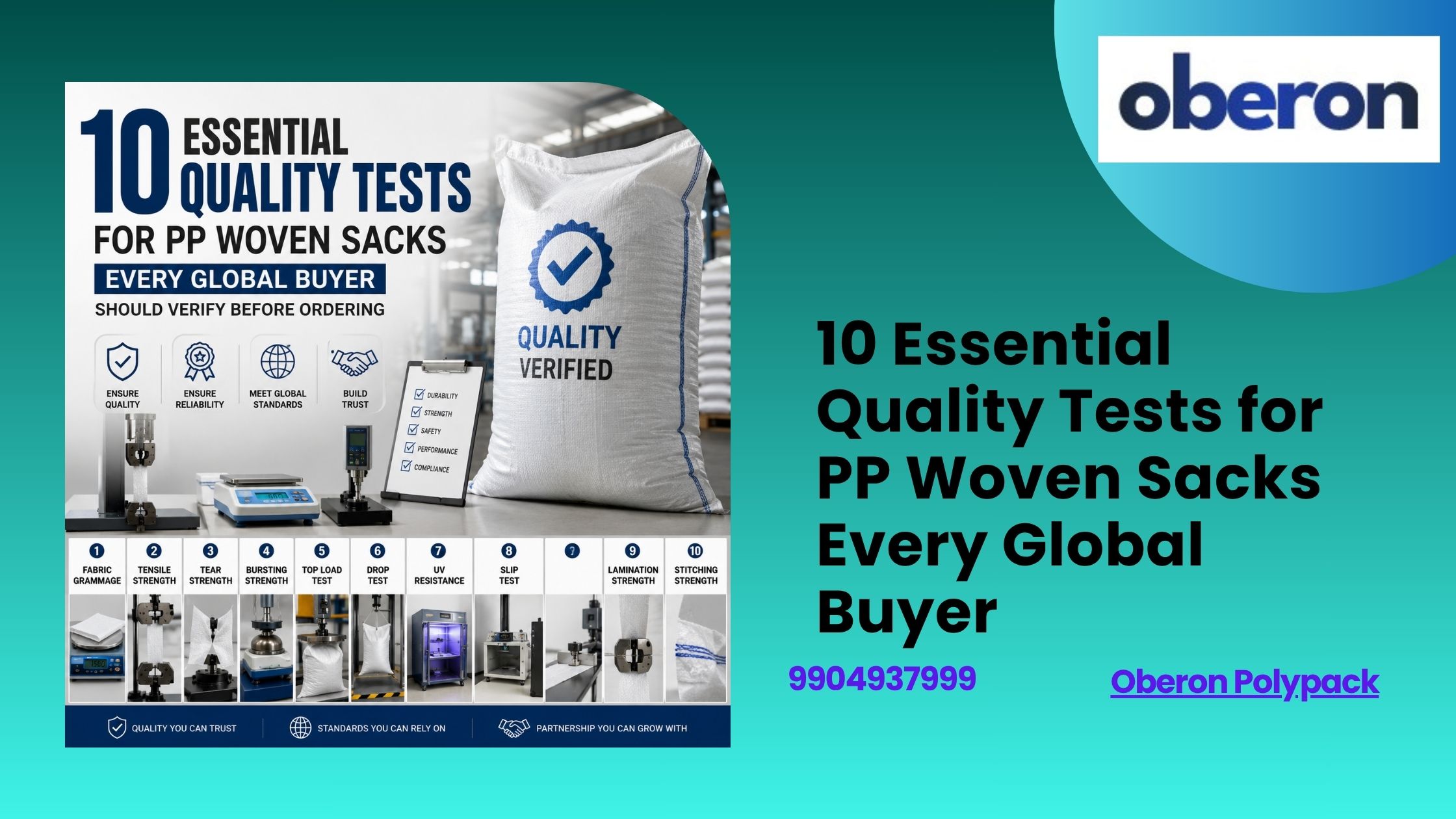 10 Essential Quality Tests for PP Woven Sacks Every Global Buyer Should Verify Before Ordering